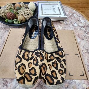 SAM EDELMAN Animal Print Espadrilles